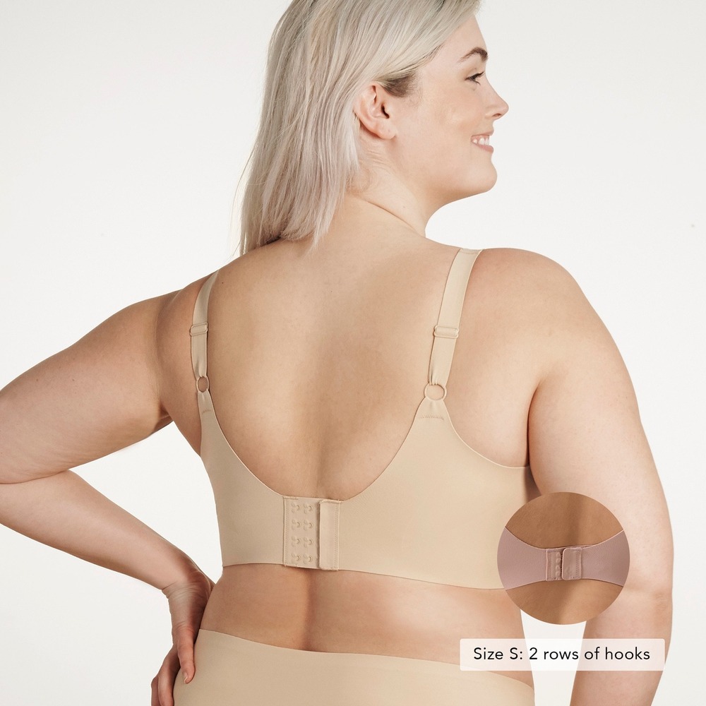 Evelyn Bobbie Beyond Bra Sand Excellent Wirefree EB Core Large comfort - Picture 7 of 7